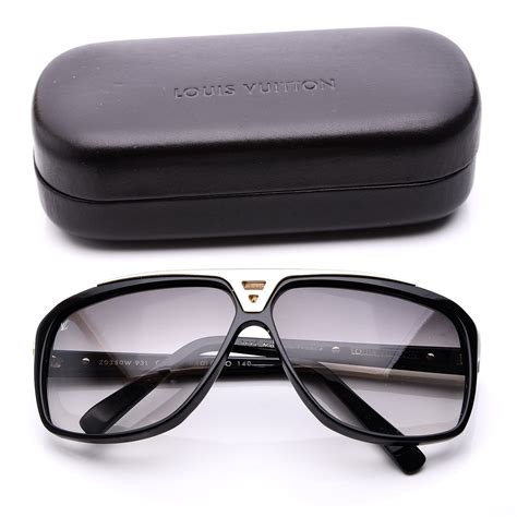 LOUIS VUITTON EVIDENCE SUNGLASSES Z0350W BLACK .